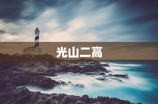 光山二高:打通河南南北大动脉 光山二高:打通河南南北大动脉