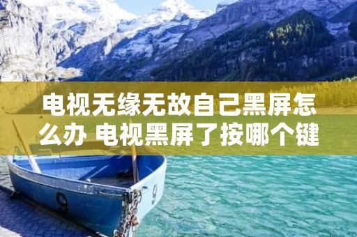 电视无缘无故自己黑屏怎么办 电视黑屏了按哪个键恢复