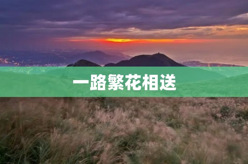 一路繁花相送:美丽的毕业季