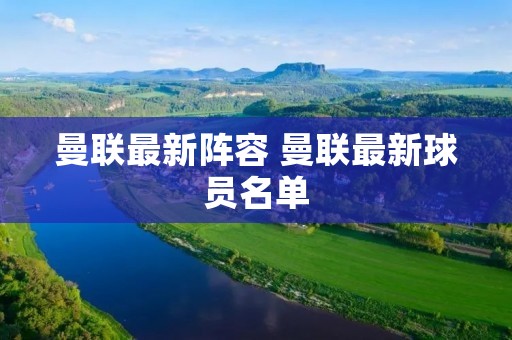 曼联最新阵容 曼联最新球员名单