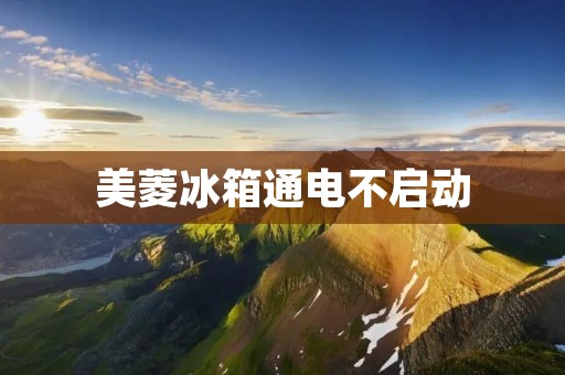 美菱冰箱通电不启动:如何解决这个问题? 美菱冰箱通电不启动:如何解决这个问题?