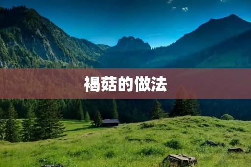 褐菇的做法：让您轻松享受美味佳肴
