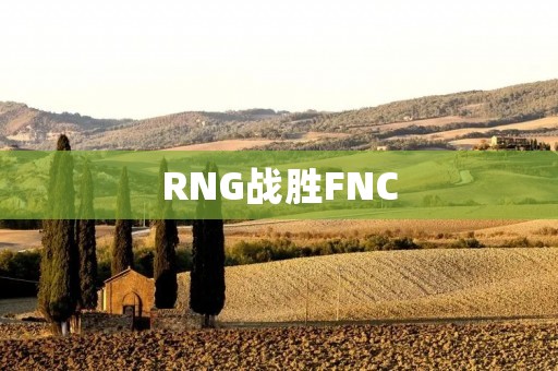 RNG战胜FNC:一场精彩的对决 RNG战胜FNC:一场精彩的对决