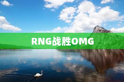 RNG战胜OMG:打破不败神话 RNG战胜OMG:打破不败神话