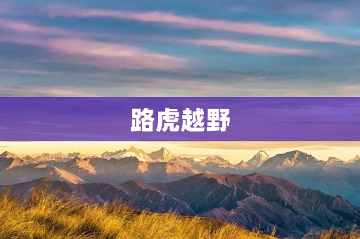 路虎越野:探索自然的极限 路虎越野:探索自然的极限