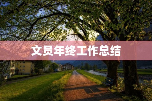 文员年终工作总结:从细节中寻求提升