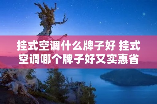 挂式空调什么牌子好 挂式空调哪个牌子好又实惠省电 挂式空调什么牌子好 挂式空调哪个牌子好又实惠省电