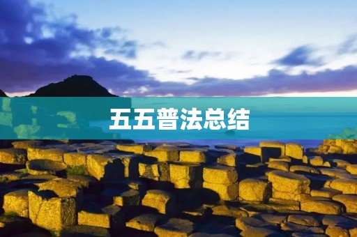 五五普法总结:法治建设迈向新征程
