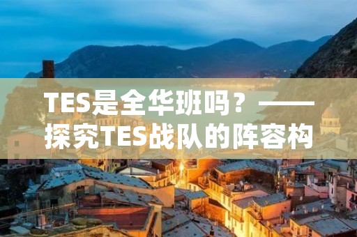 TES是全华班吗？——探究TES战队的阵容构成