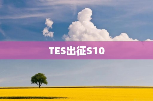 TES出征S10:冠军之路再启 TES出征S10:冠军之路再启