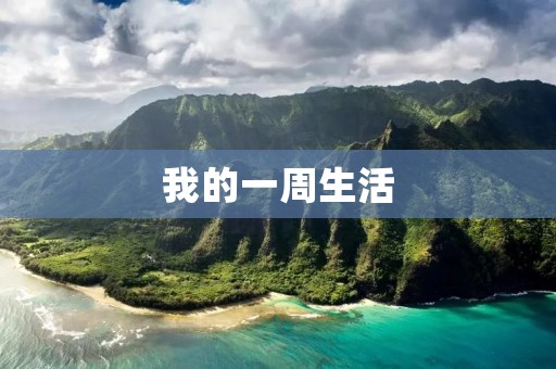 我的一周生活 我的一周生活