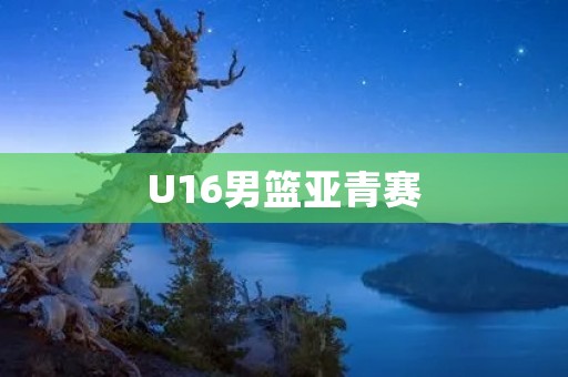 U16男篮亚青赛:新生代篮球运动员的舞台 U16男篮亚青赛:新生代篮球运动员的舞台