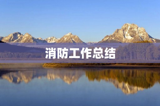 消防工作总结