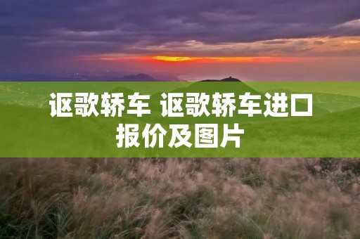 讴歌轿车 讴歌轿车进口报价及图片