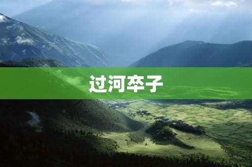 过河卒子：一场智慧与勇气的博弈