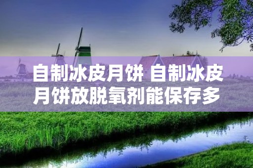 自制冰皮月饼 自制冰皮月饼放脱氧剂能保存多久