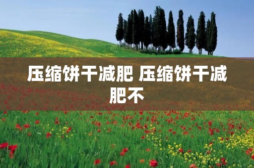 压缩饼干减肥 压缩饼干减肥不