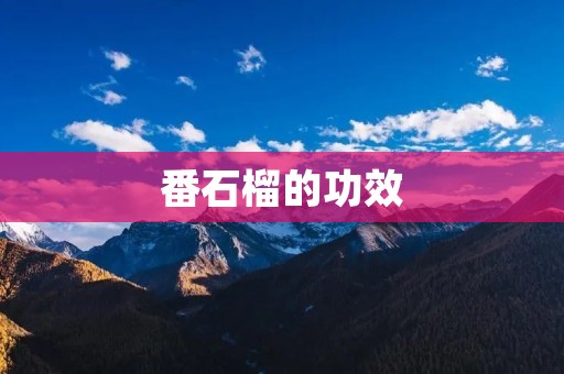 番石榴的功效：一种极具营养价值的水果