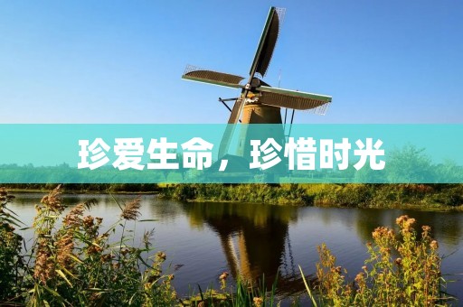 珍爱生命,珍惜时光