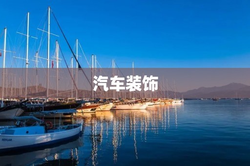 汽车装饰：让你的爱车更加个性化
