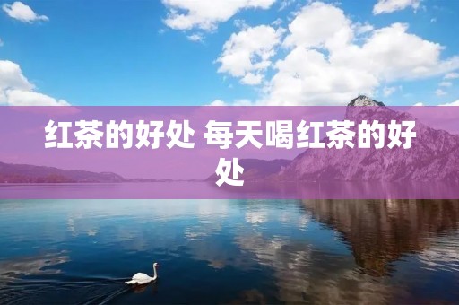 红茶的好处 每天喝红茶的好处