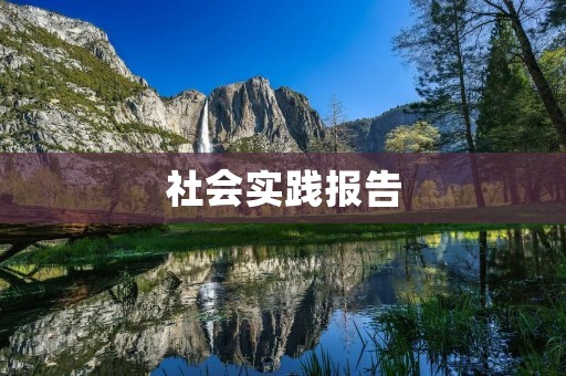 社会实践报告：走进乡村，了解乡村治理现状