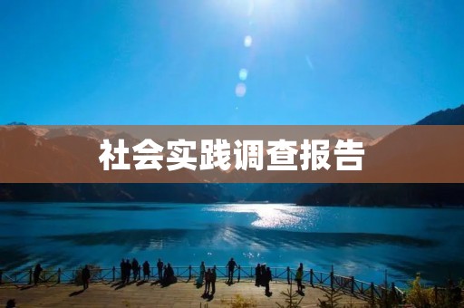 社会实践调查报告:城市老人养老状况调查