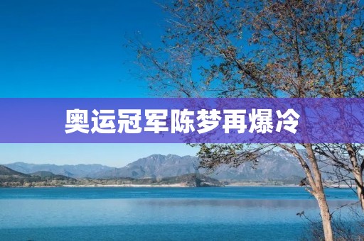 奥运冠军陈梦再爆冷:中国乒乓球队在东京奥运会上的表现 奥运冠军陈梦再爆冷:中国乒乓球队在东京奥运会上的表现