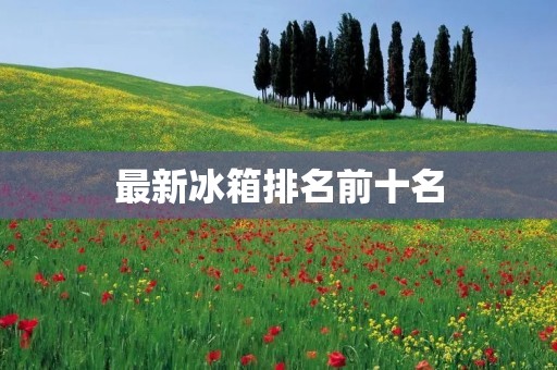 最新冰箱排名前十名:你想知道的全部都在这里! 最新冰箱排名前十名:你想知道的全部都在这里!