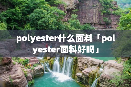 polyester什么面料「polyester面料好吗」