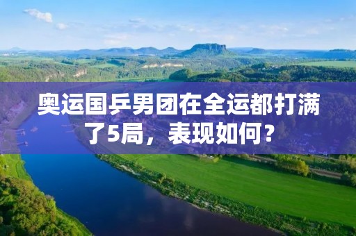奥运国乒男团在全运都打满了5局,表现如何? 奥运国乒男团在全运都打满了5局,表现如何?
