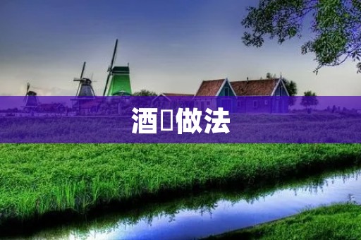 酒醩做法:自制美味佳酿的步骤与技巧 酒醩做法:自制美味佳酿的步骤与技巧