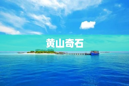 黄山奇石:自然之美的瑰宝 黄山奇石:自然之美的瑰宝