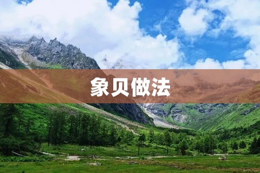 象贝做法:独特美味的海鲜佳肴 象贝做法:独特美味的海鲜佳肴