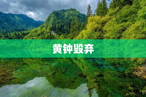 黄钟毁弃:一段历史的沉重遗憾 黄钟毁弃:一段历史的沉重遗憾