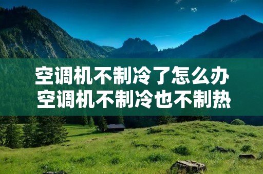 空调机不制冷了怎么办 空调机不制冷也不制热的原因 空调机不制冷了怎么办 空调机不制冷也不制热的原因
