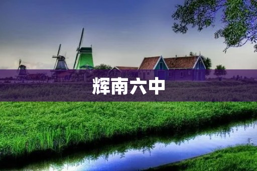 辉南六中:我校独具特色的教育模式 辉南六中:我校独具特色的教育模式
