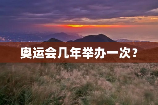 奥运会几年举办一次？