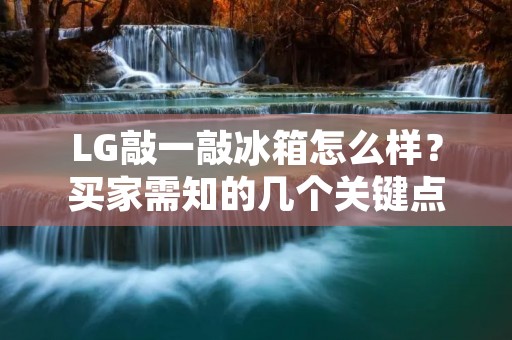 LG敲一敲冰箱怎么样?买家需知的几个关键点 LG敲一敲冰箱怎么样?买家需知的几个关键点