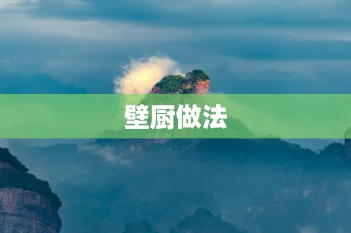 壁厨做法:让小空间焕发大生机 壁厨做法:让小空间焕发大生机