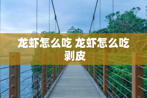 龙虾怎么吃 龙虾怎么吃 剥皮