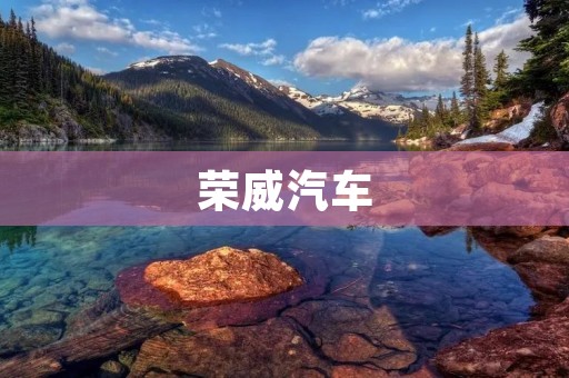荣威汽车：中国自主汽车品牌的典范