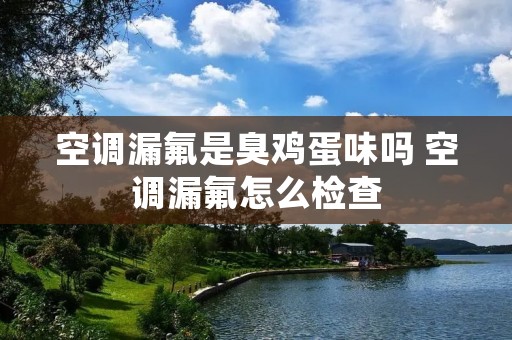 空调漏氟是臭鸡蛋味吗 空调漏氟怎么检查