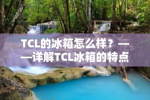 TCL的冰箱怎么样?——详解TCL冰箱的特点和优势 TCL的冰箱怎么样?——详解TCL冰箱的特点和优势