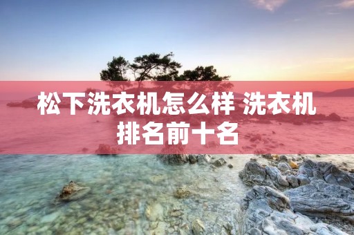 松下洗衣机怎么样 洗衣机排名前十名