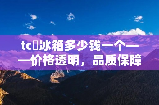 tc乚冰箱多少钱一个——价格透明,品质保障 tc乚冰箱多少钱一个——价格透明,品质保障