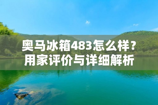 奥马冰箱483怎么样?用家评价与详细解析 奥马冰箱483怎么样?用家评价与详细解析