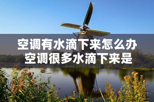 空调有水滴下来怎么办 空调很多水滴下来是什么问题