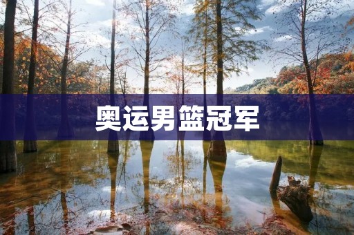 奥运男篮冠军：中国篮球的历史性时刻