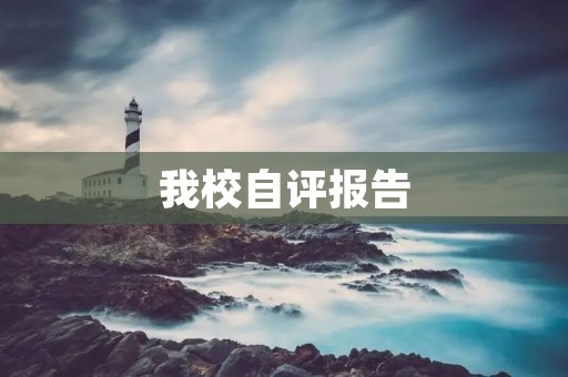 我校自评报告:全面挖掘潜力,持续提升办学水平